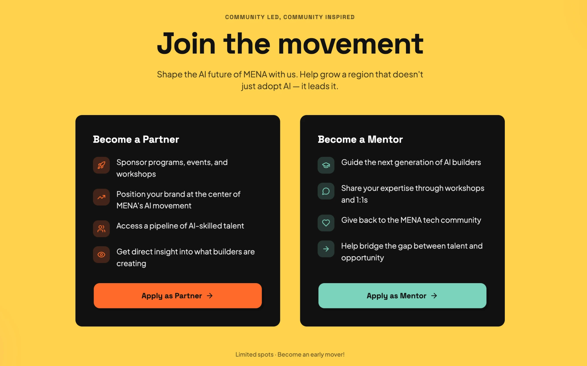 Join the movement